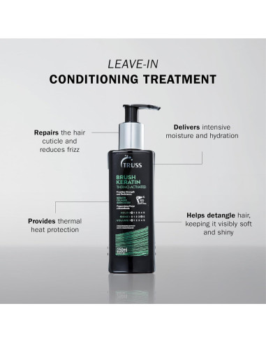 Tratamiento de Keratina TRUSS 289 g - Hidratación y Protección Térmica