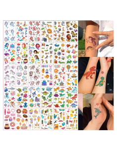 Tatuajes Temporales para Niños Funtattoo 30 Hojas 400+ Estilos