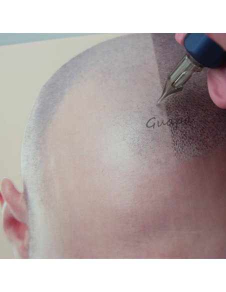 Piel de Práctica de Micropigmentación SMP - 3 Piezas para Hombres Piel de Práctica de Micropigmentación SMP - 3 Piezas para Hombres