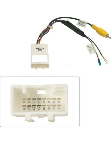 Adaptador de cámara de reversa 16 pines Hyundai Kia