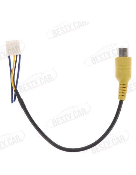 Cable de Cámara de Respaldo Bestycar para Radio Android 16 Pines