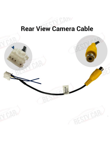 Cable de Cámara de Respaldo Bestycar para Radio Android 16 Pines