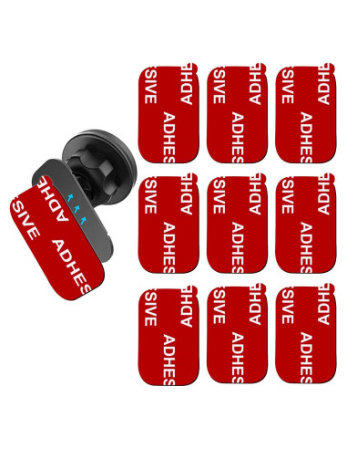 Adhesivo Doble Cara AZXYI 9 Pcs Alta Resistencia 5x3 cm