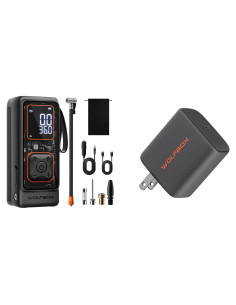 Inflador de Neumáticos WOLFBOX + Cargador USB C 67W