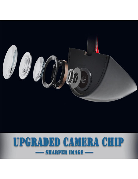 Cámara Lateral EWAY para Auto - Paquete de 2, IP68, 120