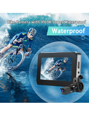 Cámara de Bicicleta WANFUY W12 HD 1080P con Visión Nocturna