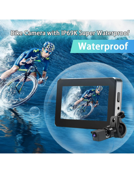 Cámara de Bicicleta WANFUY W12 HD 1080P con Visión Nocturna Cámara de Bicicleta WANFUY W12 HD 1080P con Visión Nocturna