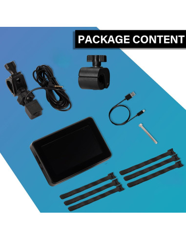 Cámara de Bicicleta WANFUY W12 HD 1080P con Visión Nocturna