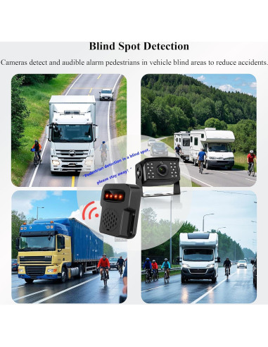 Sistema de Cámara de Respaldo LASTBUS L-10.36BSD 4 Cámaras 1080P