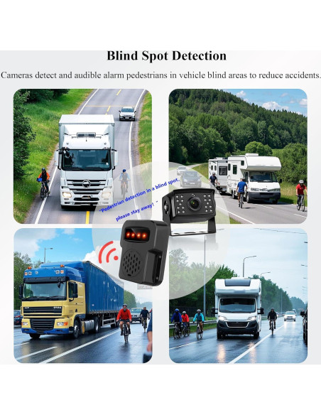 Sistema de Cámara de Respaldo LASTBUS L-10.36BSD 4 Cámaras 1080P