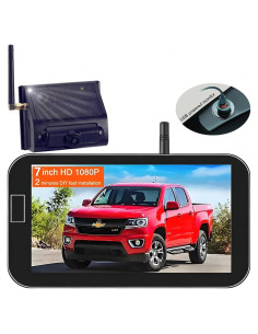 Cámara de Respaldo Inalámbrica Solar YIMU YM701 7" HD 1080P