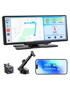Pantalla Inalámbrica Avylet CarPlay 8.1" con Cámara y GPS