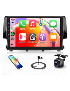 Estéreo de coche Rimoody Android 9" para Honda Civic 2016-2020