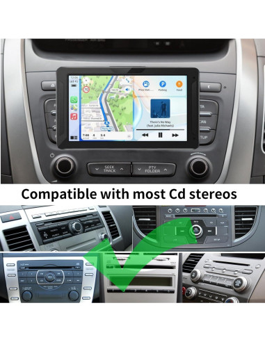 Adaptador de Soporte de Bola 17 mm EPRONIC para Pantallas GPS