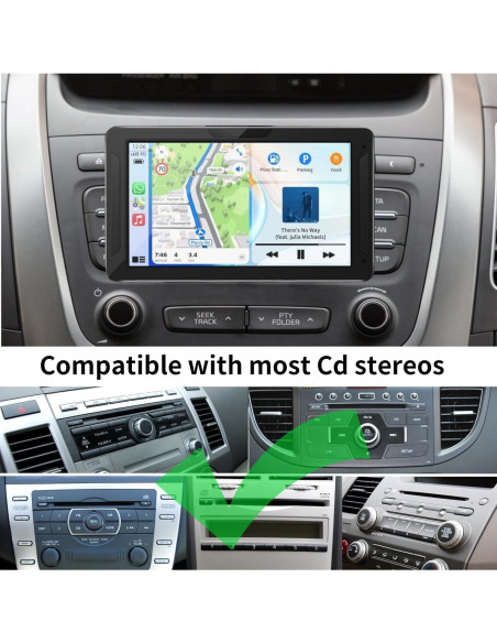 Adaptador de Soporte de Bola 17 mm EPRONIC para Pantallas GPS