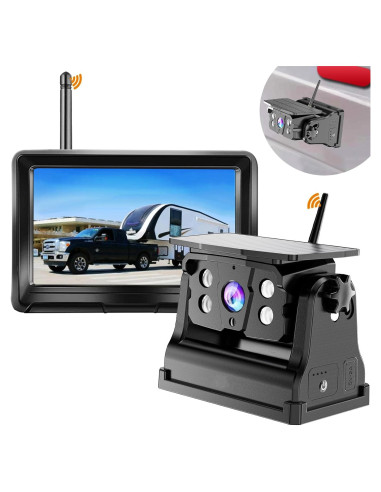 Cámara de Respaldo Inalámbrica Solar DOUXURY 1080P HD