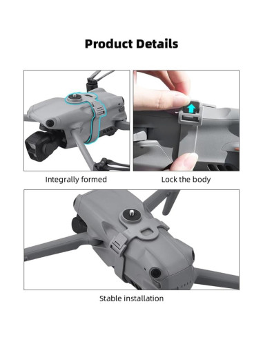 Soporte de Montaje para Cámara de Acción BTG Mavic Air 3S/3
