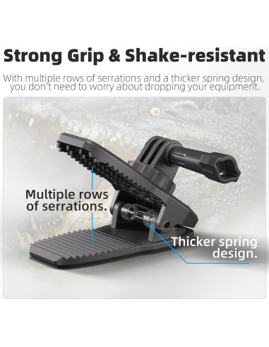 Soporte Magnético para Cámara FlySimple - Clip Ajustable 360