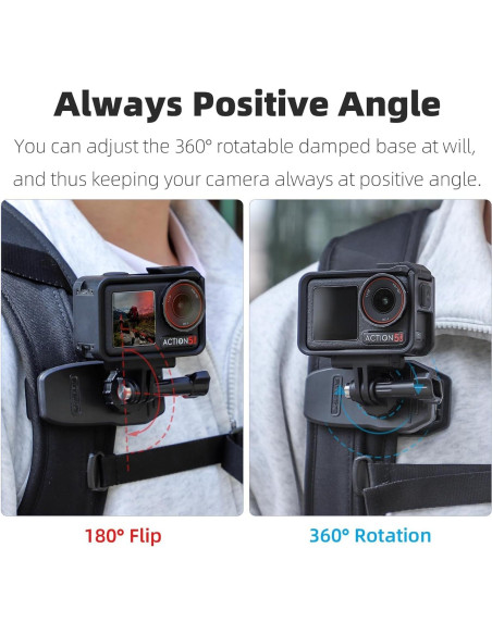 Soporte Magnético para Cámara FlySimple - Clip Ajustable 360
