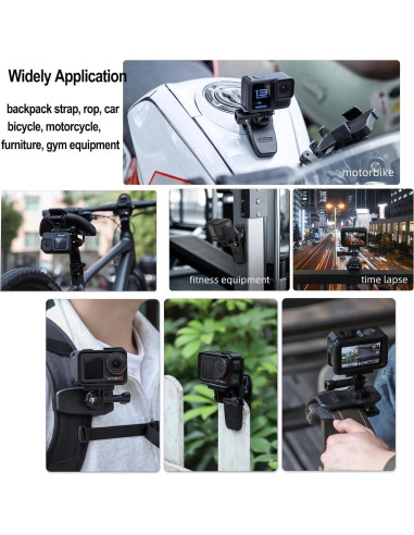 Soporte Magnético para Cámara FlySimple - Clip Ajustable 360