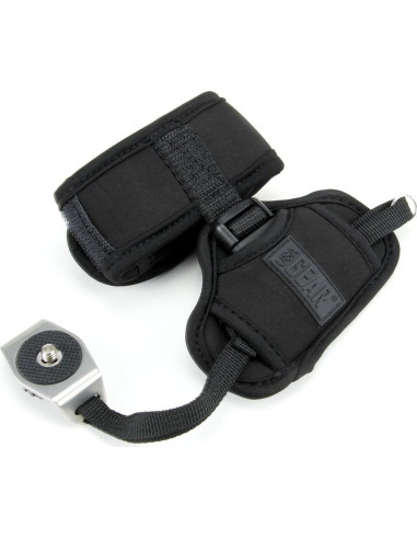 Correa de Muñeca USA Gear DualGRIP Neopreno Negro para Cámaras