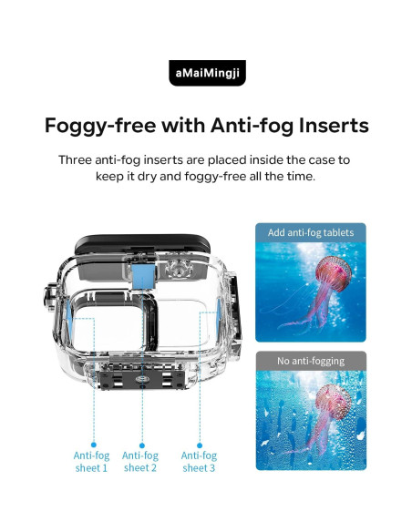 Funda de Buceo Impermeable Insta360 Ace Pro 60M - aMaiMingji