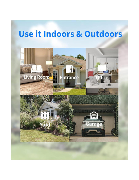 Cámara de Seguridad Inalámbrica 2K Shenzhen Abetap - WiFi, Visión Nocturna, Detección AI, Batería Recargable Cámara de Seguridad Inalámbrica 2K Shenzhen Abetap - WiFi, Visión Nocturna, Detección AI, Batería Recargable