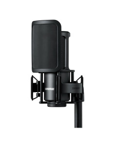 Micrófono de Grabación Shure SM4 Kit con Filtro Pop y Soporte
