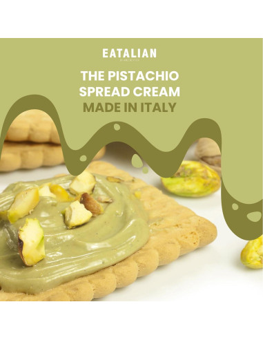 Crema de Pistacho EATALIAN 200g - Pasta Dulce para Untar