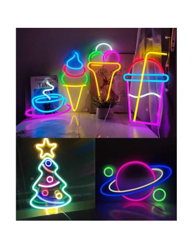 Tira de luz LED neón blanca 5m 600 SMD2835 a prueba de agua