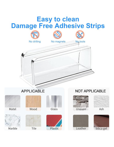 Soportes Adhesivos para Luces de Cuerda Neon Hetyue - 24 Piezas