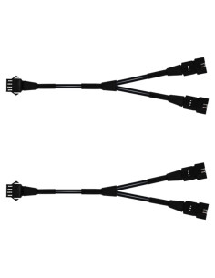 Divisor Y 1 Femenino a 2 Masculino Kingshowstar para LED RGB