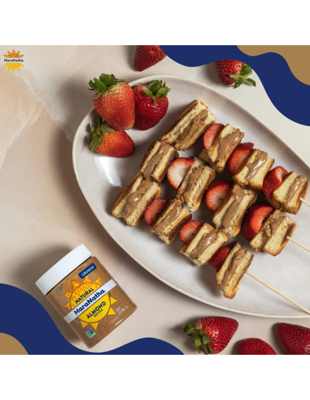 Crema de Almendra Tostada MaraNatha Vainilla 340g Sin Revolver