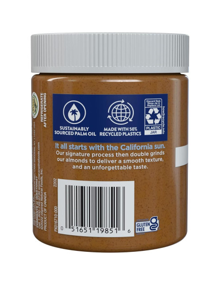 Crema de Almendra Tostada MaraNatha Vainilla 340g Sin Revolver