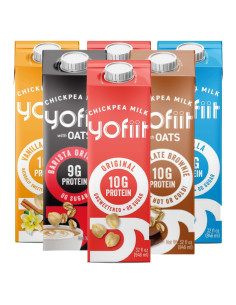 Leche Vegetal Yofiit 946ml - Paquete de 6, Alta en Proteína