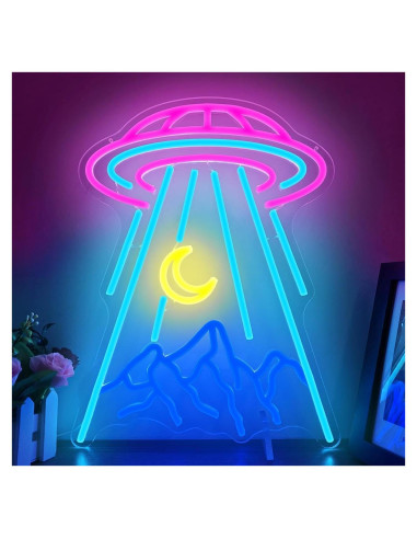 Luz de Neón UFO Geeinar 39.37x29.97 cm Dimmable Decorativa