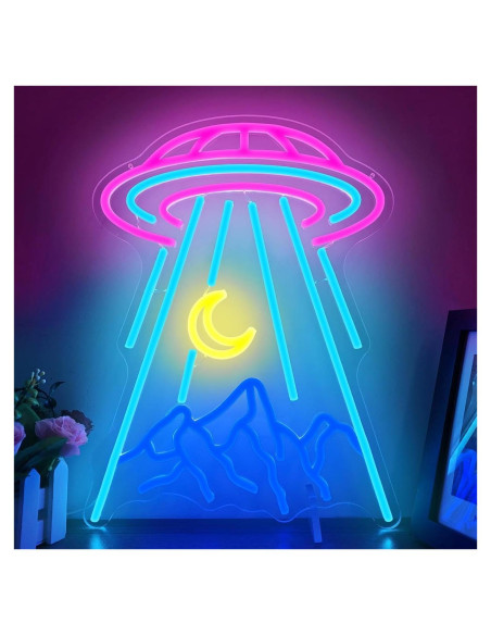 Luz de Neón UFO Geeinar 39.37x29.97 cm Dimmable Decorativa