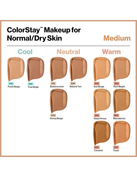 Base Líquida Revlon ColorStay 500 Nogal 29.57 ml SPF 20