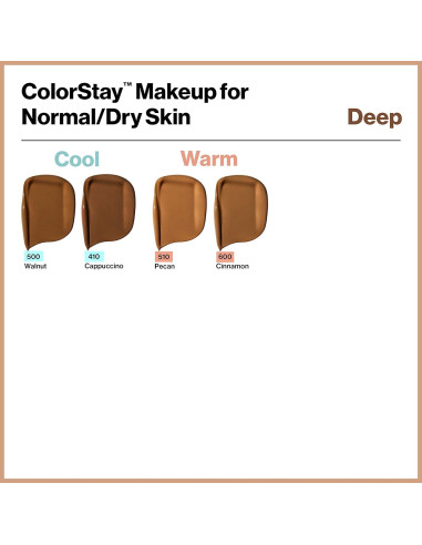 Base Líquida Revlon ColorStay 500 Nogal 29.57 ml SPF 20