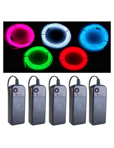 Hilo Electroluminiscente MaxLax 2.74m con Batería - 5 Colores