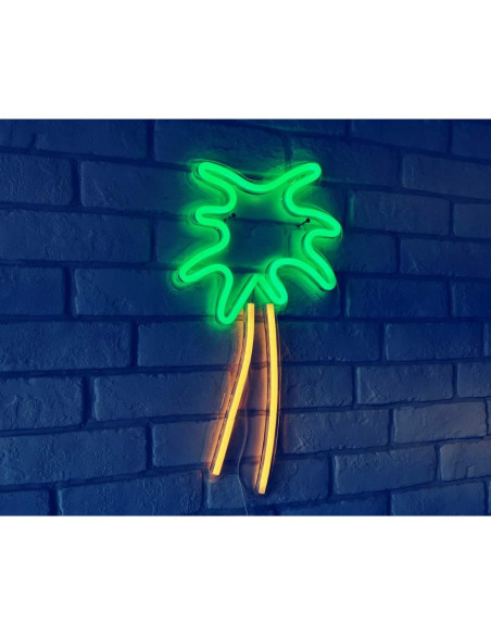 Luz de Neón Britrio Palmera 25x15 cm USB Decorativa Luz de Neón Britrio Palmera 25x15 cm USB Decorativa
