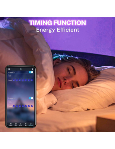 Tira de Luz LED Neón 5m SANBEN RGB Impermeable para Exterior