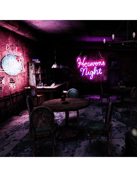 Luz de Neón LED Noche del Cielo Naiwenmy 31x37cm USB