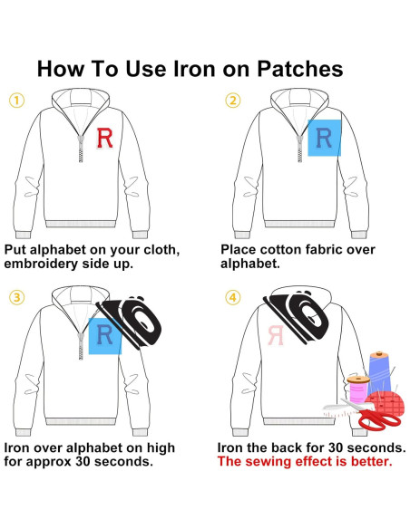 Parche de Letras Bordadas Jongdari 110 Pcs Rosa Parche de Letras Bordadas Jongdari 110 Pcs Rosa