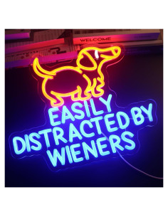 Luz Neón LED Perro Salchicha Nordstylee - Decoración Hogar