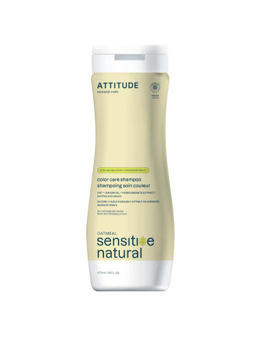 Champú ATTITUDE Cuidado del Color 473 ml Vegano Avena