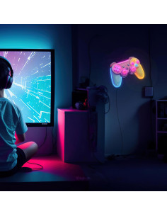 Luz de Neón LED Vital Neon Controlador de Juego 27x30 cm 2