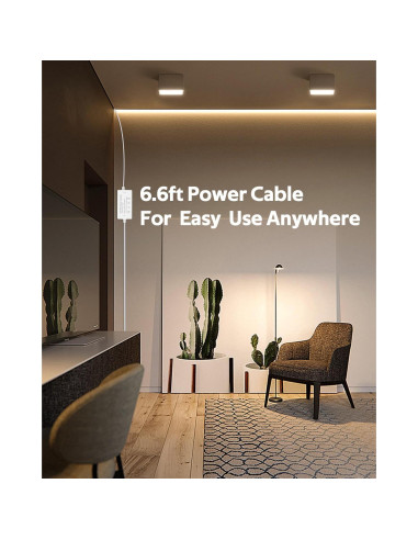 Tira de Luz LED COB 25M Samsion Blanco Cálido 3000K Regulable