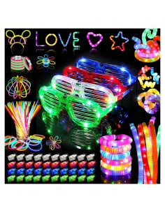 164 Piezas Suministros para Fiestas Brillantes Taotuo