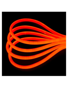 Tira de Luz LED Neón Rojo 5.49m a Prueba de Agua 120 LEDs/m